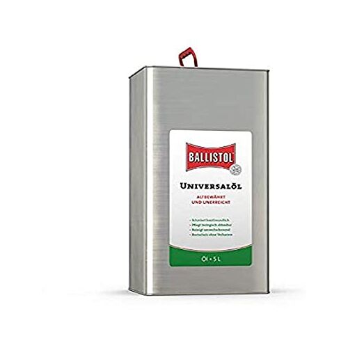 Ballistol 21160 universele olie roestbescherming, smeerolie, onderhoudsmiddel en reinigingsmiddel 5 liter jerrycan