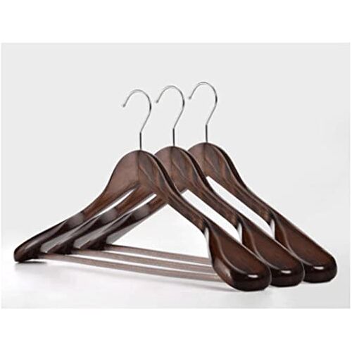 Gerrit Fluwelen hangers, hangers voor kleding Ruimtebesparende kleerhangers Duurzame pakhanger Houten kleerhangers 3-delige kleerhangers