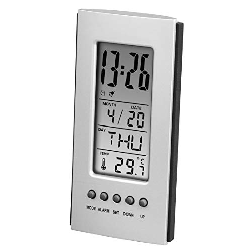 Hama 00186357 Thermometer interieur elektronische omgeving thermometer zilver