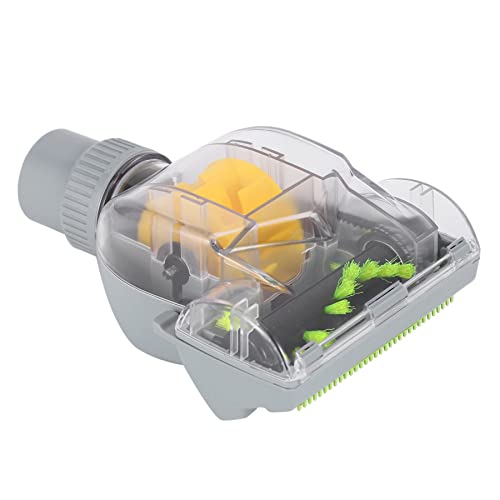 Retoo Universele mini-turboborstel voor stofzuigers met 32-35 mm aansluitingen voor huishoudelijke stofzuigers en vloerstofzuigers, turbo-vloerborstel met dieptereiniging, vuil en stof, groen