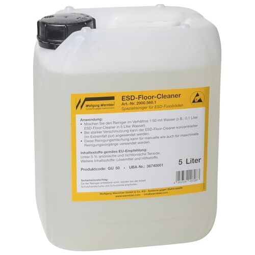 Warmbier Warm bier vloerreiniger, ESD, 5 l