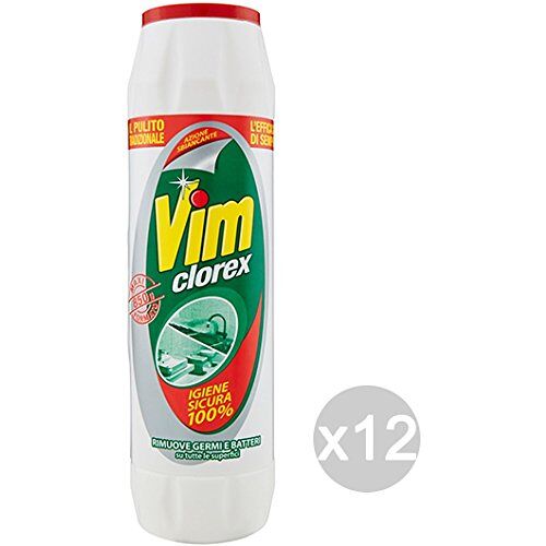 Vim Clorex Set met 12 poeders 750 g reinigingsmiddelen en reiniging van het huis