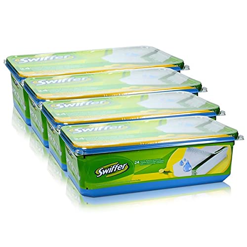 Swiffer 4x  Wet doekjes navulverpakking 24 doekjes