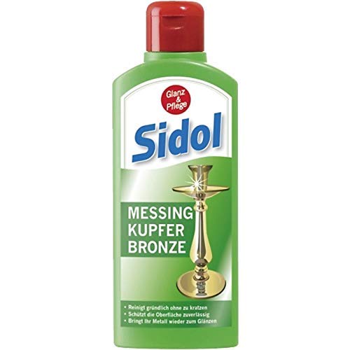 SIDEL SIDOL messing koper brons 250ml gepolijst betrouwbaar beslag, muziekinstrumenten, armaturen, munten, antiquiteiten, motorfiets, oldtimer enz.