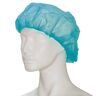 BICAP 100 stuks baretkappen van PP-vlies, 52 cm, blauw, in polyester zak, (zusterkappen hoofdkappen hygiëne vlieskappen wegwerpkappen baretkappen ) Merk:
