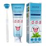 Rolempon Tongue Cleaner, Medicated Tongue Gel Set, Tongue Crapper Cleaning Gel with Brush, Oral Care Removes Oral Odor Breath Tongue Coating Cleaning Bad Breath for Adults