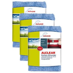 ALCLEAR Universeel Keukendoekje - Microvezel, Hoogglans, 3 stuks ALCLEAR Universeel Keukendoekje - Microvezel, Hoogglans, 3 stuks