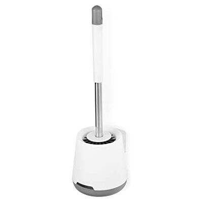 Compactor Toiletborstel, wit/grijs, 12,4 x 13,2 x 38,5 cm Compactor Toiletborstel, wit/grijs, 12,4 x 13,2 x 38,5 cm