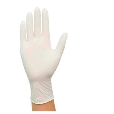 COVETRUS Latex handschoen, poedervrij, S 100U, wit COVETRUS Latex handschoen, poedervrij, S 100U, wit