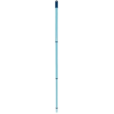 Genius Blue Dolphin bezem en dweil, inklapbaar, gerecycled, met universele schroefdraad, robuust, ideaal voor vloerreiniging en huishouden, 140 cm Genius Blue Dolphin bezem en dweil, inklapbaar, gerecycled, met universele schroefdraad, robuust, ideaal voor vloerreiniging en huishouden, 140 cm