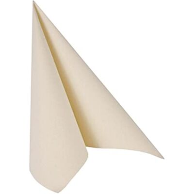 PAPSTAR servetten, tissueservetten champagne Royal Collection 1/4-vouw, afmeting 40 x 40 cm, 1 x 50 stuks PAPSTAR servetten, tissueservetten champagne Royal Collection 1/4-vouw, afmeting 40 x 40 cm, 1 x 50 stuks