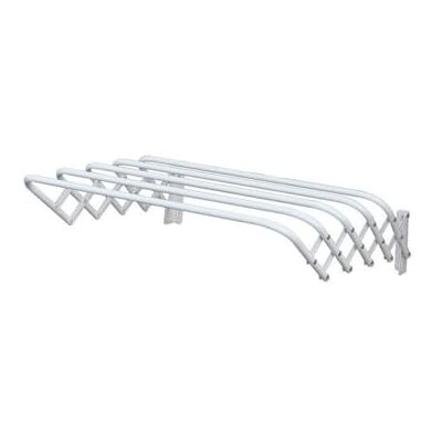 MSV wasrek, metaal, wit, 100 x 45 x 19 cm MSV wasrek, metaal, wit, 100 x 45 x 19 cm