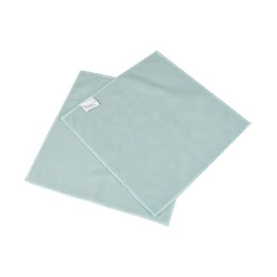 Homéa , Set van 2 antistatische doeken, speciale meubels, microvezel, 30 x 30 cm, ijsblauw Homéa , Set van 2 antistatische doeken, speciale meubels, microvezel, 30 x 30 cm, ijsblauw