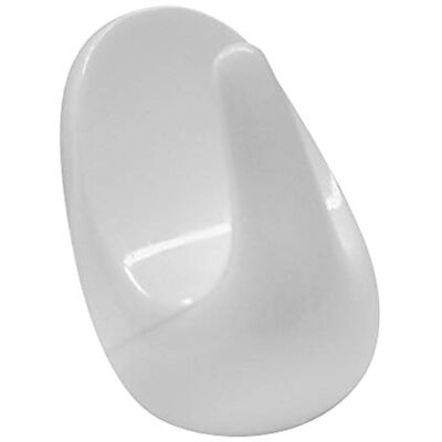 FACKELMANN allroundhaak zelfklevend 2,5 cm 6 stuks in wit, plastic, 2,5 x 2,5 x 1,7 cm FACKELMANN allroundhaak zelfklevend 2,5 cm 6 stuks in wit, plastic, 2,5 x 2,5 x 1,7 cm
