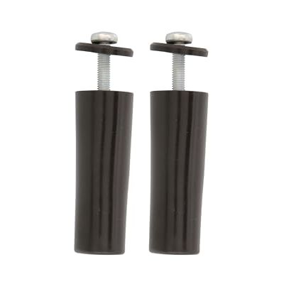Amig Set van 2 bronzen kunststof rolluikstoppers Schokdemper met M5 roestwerende schroef en buitenring Weerbestendig Lengte: 40 mm Amig Set van 2 bronzen kunststof rolluikstoppers Schokdemper met M5 roestwerende schroef en buitenring Weerbestendig Lengte: 40 mm
