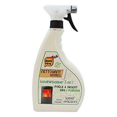 Pyro Feu 4520-6 Biologisch afbreekbare glasreiniger 3-in-1 Pyro Feu 4520-6 Biologisch afbreekbare glasreiniger 3-in-1