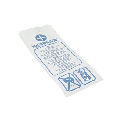 DEISS Hygiënezakjes van Papier – 1000 stuks – Wit, 2‑ of 3‑laags, Composteerbaar – Voor geurloze, hygiënische verwijdering van sanitair afval DEISS Hygiënezakjes van Papier – 1000 stuks – Wit, 2‑ of 3‑laags, Composteerbaar – Voor geurloze, hygiënische verwijdering van sanitair afval