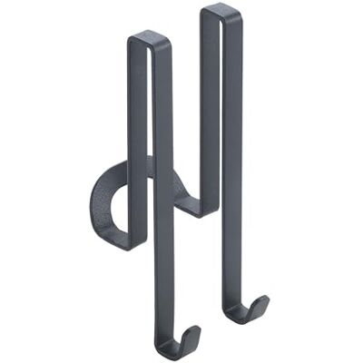 Metaltex GANCHO DOBLE MAMPARA ORIGIN LAVA Metaltex GANCHO DOBLE MAMPARA ORIGIN LAVA