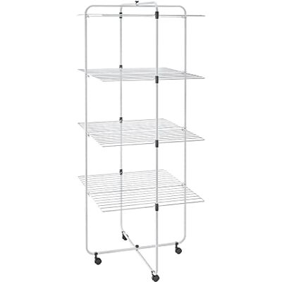 Metaltex Dijon 44-Clothesline Tower 3 Heights, wasdroger 44 m, wit Metaltex Dijon 44-Clothesline Tower 3 Heights, wasdroger 44 m, wit