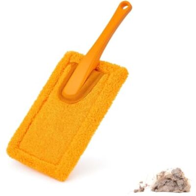 PARENCE Microvezel Afstofborstel 33 cm Kunststof handvat met opberggat Eenvoudige en snelle stofafzuiging Home Willekeurige Kleur PARENCE Microvezel Afstofborstel 33 cm Kunststof handvat met opberggat Eenvoudige en snelle stofafzuiging Home Willekeurige Kleur