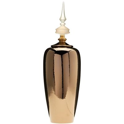 Premier Complementen Decoratieve Urn, Steengoed, Brons Premier Complementen Decoratieve Urn, Steengoed, Brons