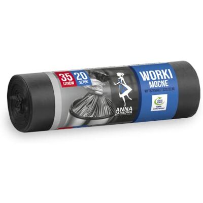 ANNA ZARADNA vuilniszakken MOCNE 35L 20st ANNA ZARADNA vuilniszakken MOCNE 35L 20st