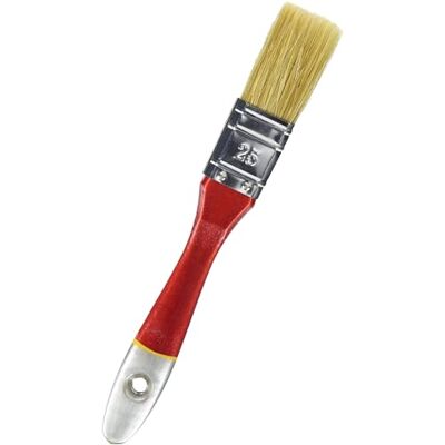 HARDY WORKING TOOLS - Set van 6 platte kwasten - 25mm HARDY WORKING TOOLS - Set van 6 platte kwasten - 25mm