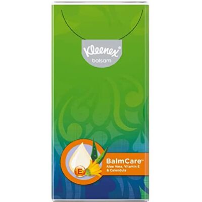 Kleenex Balsam Pocket Weefsels Single Pack Kleenex Balsam Pocket Weefsels Single Pack