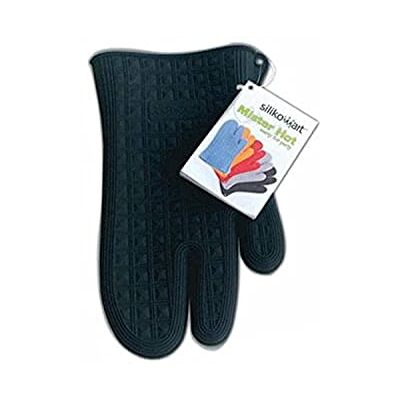 silikomart Silicon Handschoen 274x167 H 20 MM, Kevlar, Zwart silikomart Silicon Handschoen 274x167 H 20 MM, Kevlar, Zwart