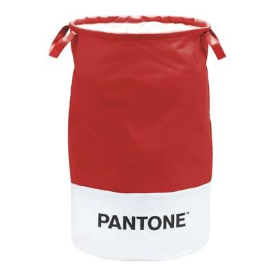 osama home Pantone™ Wasmand, waterdicht, ruimtebesparend, ideaal als speelgoedmand, mand voor kinderen, vuile doeken en opbergmand met handgrepen en trekkoord van katoen, 36 x 60 cm osama home Pantone™ Wasmand, waterdicht, ruimtebesparend, ideaal als speelgoedmand, mand voor kinderen, vuile doeken en opbergmand met handgrepen en trekkoord van katoen, 36 x 60 cm