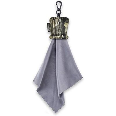 Carson Stuff-It Microfiber Lens Doek Reinigingssysteem voor Brillen, Smartphones, Tablets, Optiek Lenzen, Camera's en Meer, 6.25'' x 6.25" Mossy Oak Camouflage (SN-40MO) Carson Stuff-It Microfiber Lens Doek Reinigingssysteem voor Brillen, Smartphones, Tablets, Optiek Lenzen, Camera's en Meer, 6.25'' x 6.25" Mossy Oak Camouflage (SN-40MO)