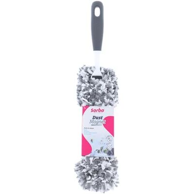 Sorbo Dust Magnet Microvezel Stoffer met Handvat, Wasbare en Herbruikbare Stofmop, Vangt en Houdt Stof Vast, Duster Sorbo Dust Magnet Microvezel Stoffer met Handvat, Wasbare en Herbruikbare Stofmop, Vangt en Houdt Stof Vast, Duster