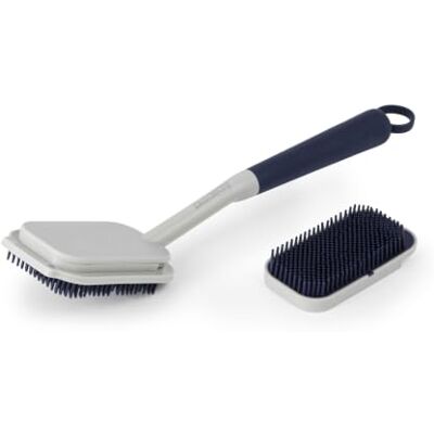 Beldray LA032814FEU7 Deep Clean Rubber Dish Brush – Handheld Washing Up Brush, Soft Rubber Bristles for Scratch-Free Cleaning, Ideal for All Surfaces, Precision Cleaning, Hanging Loop for Easy Storage Beldray LA032814FEU7 Deep Clean Rubber Dish Brush – Handheld Washing Up Brush, Soft Rubber Bristles for Scratch-Free Cleaning, Ideal for All Surfaces, Precision Cleaning, Hanging Loop for Easy Storage
