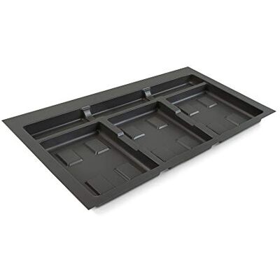 Emuca Afvalbak voor lade, op maat te snijden basis voor afvalcontainers, basis voor modules breedte 80 cm. Emuca Afvalbak voor lade, op maat te snijden basis voor afvalcontainers, basis voor modules breedte 80 cm.