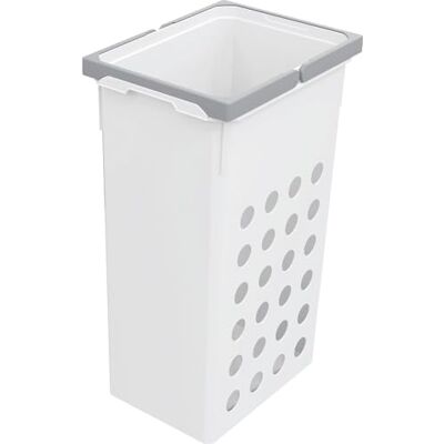 VAUTH-SAGEL 90010355 VS WashSpaceXX emmer H 550 35 liter wit, lavagrijs VAUTH-SAGEL 90010355 VS WashSpaceXX emmer H 550 35 liter wit, lavagrijs