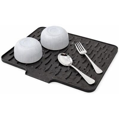 PARENCE – TPR keukengootsteen afvoermat – antislip, snelle afvoer, hittebestendig – 40 x 32 cm PARENCE – TPR keukengootsteen afvoermat – antislip, snelle afvoer, hittebestendig – 40 x 32 cm