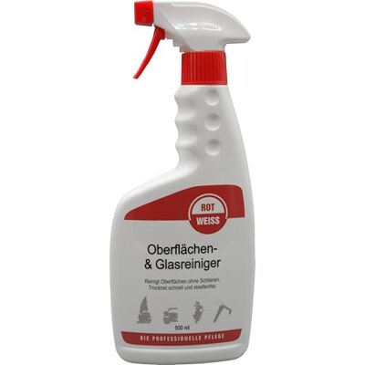 ROTWEISS ROT WEISS 9605 oppervlak- & glasreiniger 500 ml ROTWEISS ROT WEISS 9605 oppervlak- & glasreiniger 500 ml