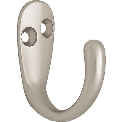 Franklin Brass (10-Pack) Single Wall Hooks 1-Prong Coat/Hat Nickel Hooks for Hanging Wall Mount Hanger Clothes, Purse, Bag, Towel Organization Decorative Wall Hooks B12093K-NIC-C Franklin Brass (10-Pack) Single Wall Hooks 1-Prong Coat/Hat Nickel Hooks for Hanging Wall Mount Hanger Clothes, Purse, Bag, Towel Organization Decorative Wall Hooks B12093K-NIC-C