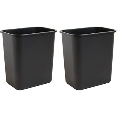 United 7 gallon / 28 liter ruimtebesparende prullenbak, past onder bureau en kleine, smalle ruimtes in commerciële, keuken, thuiskantoor en slaapzaal, gemakkelijk schoon te maken, zwart, United 7 gallon / 28 liter ruimtebesparende prullenbak, past onder bureau en kleine, smalle ruimtes in commerciële, keuken, thuiskantoor en slaapzaal, gemakkelijk schoon te maken, zwart,