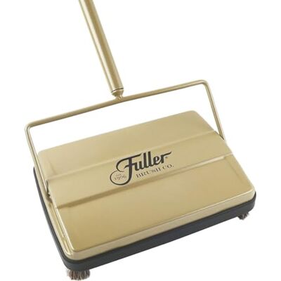 Fuller Brush Elektrostatische Tapijt & Vloer Veegmachine met Extra Rubber Rotor-9" Schoonmakend Pad-Rijk Goud Fuller Brush Elektrostatische Tapijt & Vloer Veegmachine met Extra Rubber Rotor-9" Schoonmakend Pad-Rijk Goud