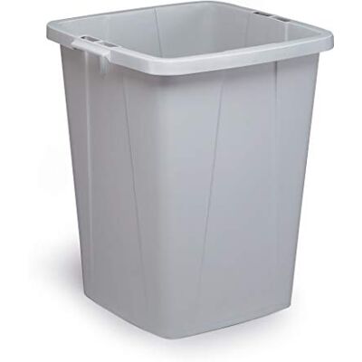 Durable 1800474050 Durabin® Afvalbak 90 liter, grijs Durable 1800474050 Durabin® Afvalbak 90 liter, grijs