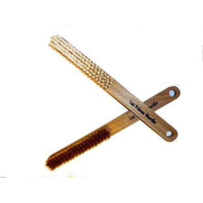 Les Frères Nordin 452819 borstel met zijdegreep, hout Les Frères Nordin 452819 borstel met zijdegreep, hout