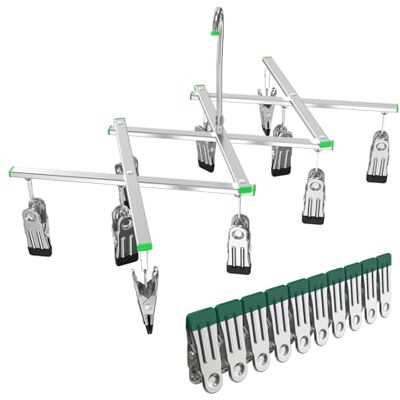 eTone Darkroom Film Negative Drying Hanging Rack Frame Foldable Hanger Windproof 10 Clips for 35mm 120 4x5'' Film eTone Darkroom Film Negative Drying Hanging Rack Frame Foldable Hanger Windproof 10 Clips for 35mm 120 4x5'' Film