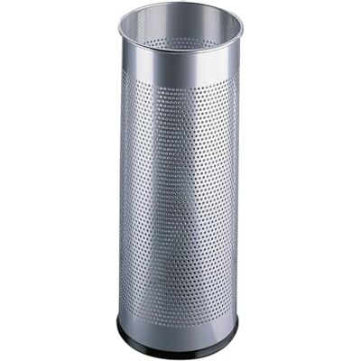 Durable 335023 Metalen paraplubak, 28,5 liter, zilver Durable 335023 Metalen paraplubak, 28,5 liter, zilver