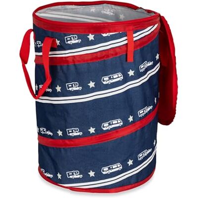 Camco Pop-Up Utility Container Kenmerken Heavy Duty Liner & Rits Sluit Deksel Houdt 30-gallon keukenformaat vuilniszakken Staat 2 voet lang en instortingen voor RV opslag en organisatie (42995) Camco Pop-Up Utility Container Kenmerken Heavy Duty Liner & Rits Sluit Deksel Houdt 30-gallon keukenformaat vuilniszakken Staat 2 voet lang en instortingen voor RV opslag en organisatie (42995)