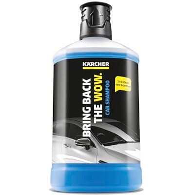 Kärcher autoshampoo 3-in-1 RM 610, 1 Liter, klaar voor gebruik voor hogedrukreiniger, sneldroog-Formule Kärcher autoshampoo 3-in-1 RM 610, 1 Liter, klaar voor gebruik voor hogedrukreiniger, sneldroog-Formule