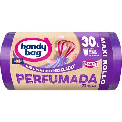 Handy Bag Geurstof Maxi Roll, 30 l, 20 B, 100% Handy Bag Geurstof Maxi Roll, 30 l, 20 B, 100%