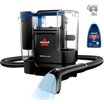 Bissell SpotClean C5, Tapijtreiniger Machine met Triple Action-Systeem, Lichtgewicht Design, Reiniger met Krachtige 400W Motor, Carpet Cleaner voor Tapijten, Meubels, Bank, Auto & meer, 3861N Bissell SpotClean C5, Tapijtreiniger Machine met Triple Action-Systeem, Lichtgewicht Design, Reiniger met Krachtige 400W Motor, Carpet Cleaner voor Tapijten, Meubels, Bank, Auto & meer, 3861N