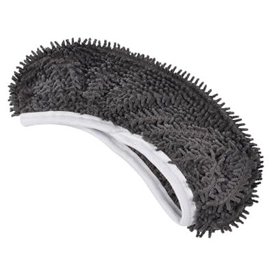 Homéa , Overtrek voor chenille-bezem, microvezel, polyester, 23 x 11,5 cm, antracietgrijs Homéa , Overtrek voor chenille-bezem, microvezel, polyester, 23 x 11,5 cm, antracietgrijs