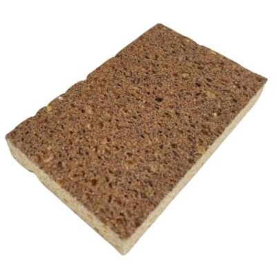 FACKELMANN 128950 Plantenspons met meerdere oppervlakken, reiniging van glaskeramische kooktafels en inductie en andere gevoelige oppervlakken, geel, plantaardige cellulose, fruitschalen, 9 x 2,8 x FACKELMANN 128950 Plantenspons met meerdere oppervlakken, reiniging van glaskeramische kooktafels en inductie en andere gevoelige oppervlakken, geel, plantaardige cellulose, fruitschalen, 9 x 2,8 x